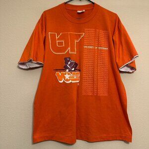 Vintage University of Tennessee Vols Orange Spell Out Tee Size: XL